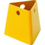 TRUSCO(トラスコ)　識別トリオコーン　小　黄 3PCS-Y