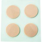 TRUSCO(トラスコ)　滑り止めシート　両面タイプ　２５パイ丸形　４個入 TNSS-25P4