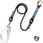 ＴＳＵＹＯＲＯＮ　フルハーネス用ランヤード　シングルランヤード　Ｇブレード（黒） THL-GB93SV-21KS-BK-R23-BP