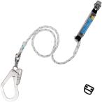 ＴＳＵＹＯＲＯＮ　フルハーネス用ランヤード　シングルランヤード　ロープ式 THL-93SV-311-R23-BP
