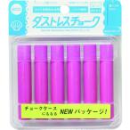 ダストレス　チョーク６本入　赤 DCC-6-R