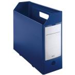 PLUS 76005)PP box файл + A4E темно-синий FL-125BF NV