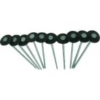 TRUSCO(トラスコ)　シート用押さえ鉄釘　押さえパットセットタイプ　１５ｃｍ　１０本 SKP15-10