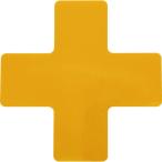 TRUSCO(トラスコ)　耐久フロアサインズＸ型　Ｍサイズ　黄１枚（１シート） DFSX-Y