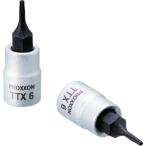 ＰＲＯＸＸＯＮ　トルクス［［Ｒ下］］ビットソケット　いじり止め穴付　ＴＴＸ６ 83752