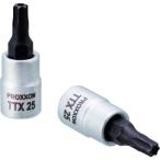 ＰＲＯＸＸＯＮ　トルクス［［Ｒ下］］ビットソケット　いじり止め穴付　ＴＴＸ２５ 83760