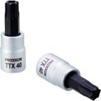 ＰＲＯＸＸＯＮ　トルクス［［Ｒ下］］ビットソケット　いじり止め穴付　ＴＴＸ４０ 83764