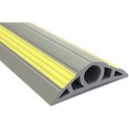 大研　ケーブルプロテクタ２　２０ｘ５Ｍ　グレー（黄色ライン入り） CP2-20X5MGY