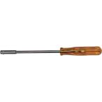 ＢＲＯＷＮ　ナットドライバー　対辺４．５ｍｍ　軸長１２５ｍｍ　全長２１０ｍｍ D-86-4.5