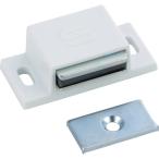 TRUSCO(トラスコ)　マグネットキャッチ（横型）　樹脂製　Ｌ４０ｍｍ　白 TSM-41-W