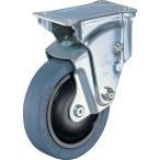 ハンマー　クッションキャスター固定式ゴム車輪１００ｍｍ　線径２．９ｍｍ 940ER-FR100-29