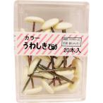 ＷＡＫＩ　カラー上敷鋲　ＢＳ−４０６　アイボリー２０本入り BS-406