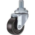 ハンマー　半ねじ込み旋回式ゴム車輪　３２ｍｍ　ＵＮＦ３／８ 420A-R32