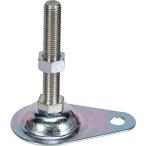 TRUSCO(トラスコ)　アジャスターボルト　Ｍ１６×１００　スチール　足止めプレート付き TE2-16X100