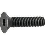 TRUSCO(トラスコ)　六角穴付皿ボルト　黒染め　全ねじ　Ｍ５×１２　１０本入　少量パック Y808-0512