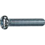 TRUSCO(トラスコ)　ナベ頭小ねじ　ユニクロ　全ネジ　Ｍ３×３５　２０本入　少量パック Y822-0335