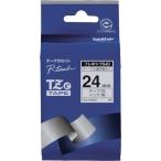 ｂｒｏｔｈｅｒ　Ｔｚｅテープ　フレキシブルＩＤテープ　黒文字／白地／２４ｍｍ TZE-FX251
