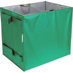 ショッピングTRUSCO TRUSCO(トラスコ)　ハンドトラックボックス蓋なし６５０×４７０ THB-100AE