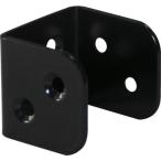 TRUSCO(トラスコ)　２ｘ４サポート　黒粉体塗装　コの字金具 24S-334BK