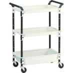 TRUSCO(トラスコ)　ツールワゴンロイヤル５８６×３２０×８３３深１浅２　ホワイト TWR-421-W