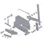 TRUSCO(トラスコ)　板金用切断機レバーシャＰ−４用部品　ＮＯ．１４六角穴付ボルト P4014≪在庫限り≫