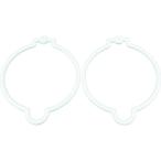 TRUSCO(トラスコ)　コーンリング　白　（２個入） TCRW