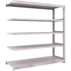 TRUSCO(トラスコ)　スチールラック　Ｍ３型中量棚　１８００×５７１×Ｈ１８００　５段　連結　ネオグレー M3-6665B NG≪L≫