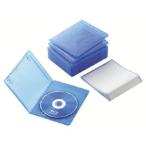 ELECOM Blu-ray диск тонкий кейс 1 шт. входит 10 комплект прозрачный голубой CCD-BLUS110CBU