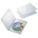 ＥＬＥＣＯＭ　ＤＶＤトールケース　１枚収納／３枚セット　クリア CCD-DVD01CR