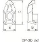 京セラ　部品　クランプ CP-3D