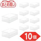TRUSCO(トラスコ) 【まとめ買い】オリコン 薄型折りたたみコンテナスケルコン 30L 10個 TSK-O30B-TM-10P