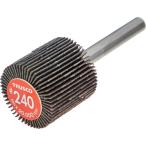TRUSCO(トラスコ)　エコノミーフラップホイール　軸径６ｍｍ　外径２５Ｘ幅２５Ｘ軸長３５　＃２４０（５個入） EF2525-240