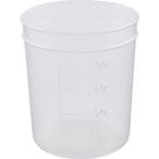 ＡＳ　ディスポカップ（ブロー成型）φ７４×φ６３×８５ｍｍ　２００ｍｌＢ−２００ 1-4659-23