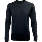リベルタ クルーネックインナー LDL FTPC L/S ブラック S FTPC-25151629