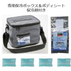TRUSCO(トラスコ) クール汗拭きクロス ”北極ボディシート” 保冷剤付き CSH84-SET