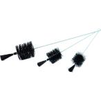 TRUSCO(トラスコ)　理化学ブラシ　瓶洗い用　黒豚毛　スチール柄１号 TBP-T1J