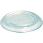 TRUSCO(トラスコ)　キャスタ−用受け皿　６４ＭＭ　透明 TUK630-TM