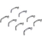 TRUSCO(トラスコ)　スチールラック軽中量棚用ロックピン　８本入 MM-PIN8S≪L≫