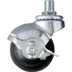 ハンマー　ねじ込み式Ｍ１２　旋回式ゴム車輪　５０ｍｍ　ストッパー付 40515A-30R50
