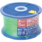 シンワ　ポリエステル水糸　リール巻蛍光グリーン　細　０．５ｍｍ５００ｍ 78483