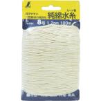シンワ　純綿水糸　カード巻　８号　１．２ｍｍ１００ｍ 78494