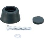 光　ゴムクッション戸当り黒４入１１×２２ PGD-11-1