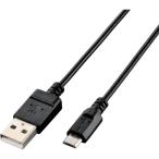ELECOM eko USB2.0 кабель A-MicroB 1.5m черный U2C-JAMB15BK