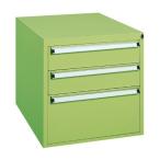 【ポイント15倍】 サカエ (SAKAE) 重量作業台用オプションキャビネット W-3N (530232) 《作業台》 【大型】