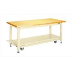 【ポイント15倍】 サカエ (SAKAE) 重量作業台ＫＷＣタイプ・ペダル昇降移動式 KWCG-128I (035788) 《作業台》 【大型】
