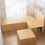 収納ベッド ユニット 収納ボックス1個 小上がり ユニットベッド  組み合わせ自由 収納ベンチ 収納箱 ベッド 箱型 ベッドフレーム