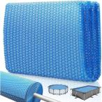 ショッピングプールマット プール カバー プールマット Pool Cover 幅1m 2m 3m 4m 5m 6m 7m 8m 9m 10m 大型 サーマル プール カバー ホットタブ バブル断熱カバー フローティング スパ ブ