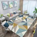 ラグ マット 北欧 グリーン 柄 カーペット 滑り止め 洗える 絨毯 おしゃれ かわいい モダン 抽象 柄 ミニラグ １畳 四畳半 4畳半 ジュータン 緑 グリーン 柄