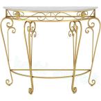 . внизу супер узкий пристенный столик, половина иен украшение пристенный столик черный . Gold metal держатель боковой стол размер :60-90cm