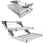  кемпер подножка складной ручной aluminium сплав одиночный лестница подножка предотвращение скольжения крепкий . широкий педаль steel лестница выдерживаемая нагрузка 150kg RV van camp 